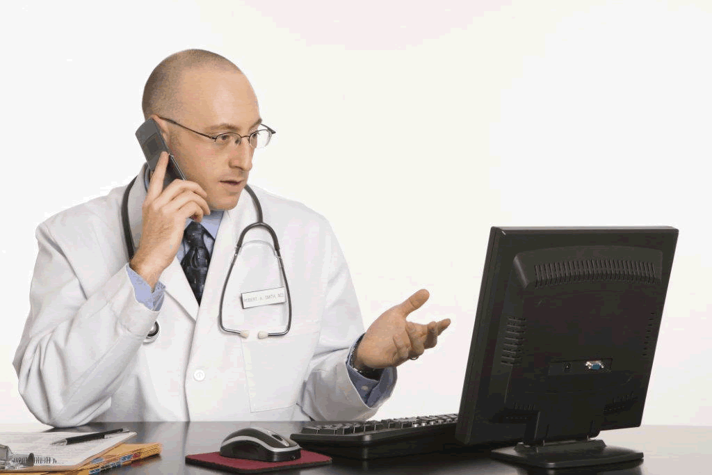 "Mr. Smith" This is Dr. Brown, I have your test Results: "Please call our office."